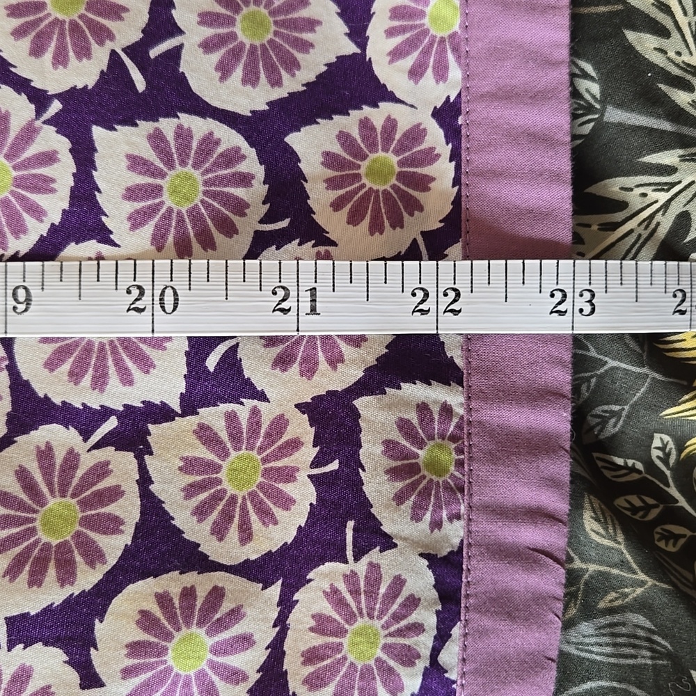 EUC Wms Boden Purple Floral Skirt Size 8 - Picture 9 of 9